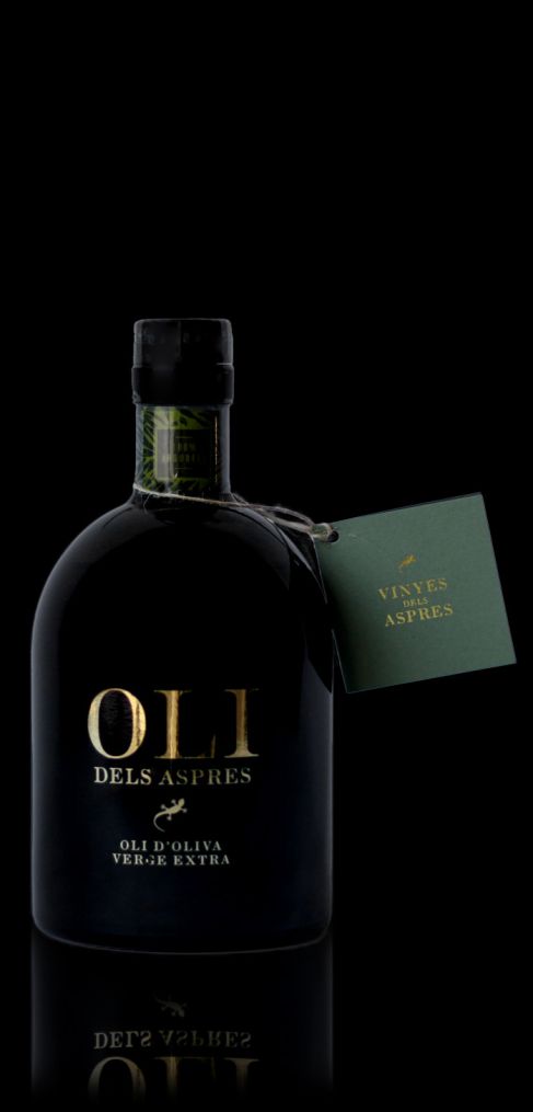 Ampolla d'Oli d'oliva Aspres Negre